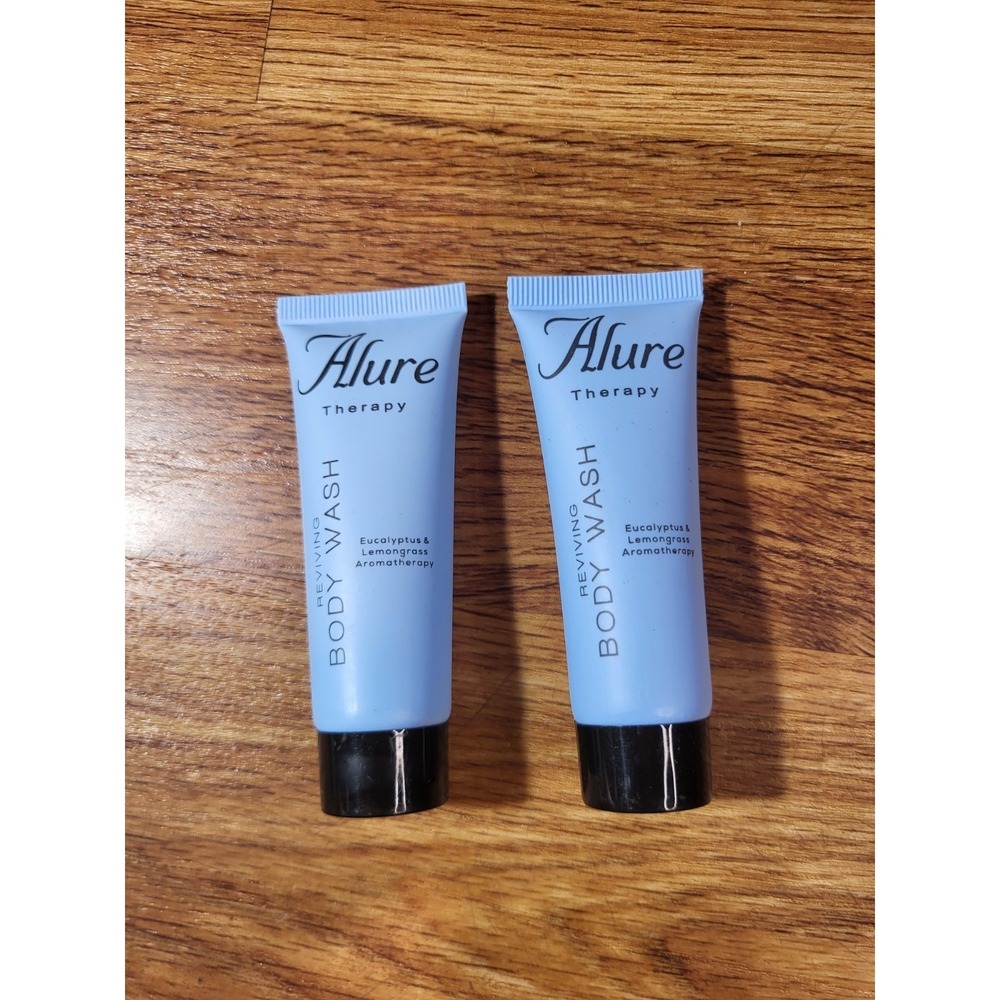 Lot Of 2 Alure Therapy Reviving Body Wash 1.6 Oz